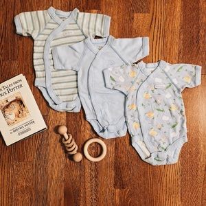 George Baby Organic Cotton Kimono Onesies